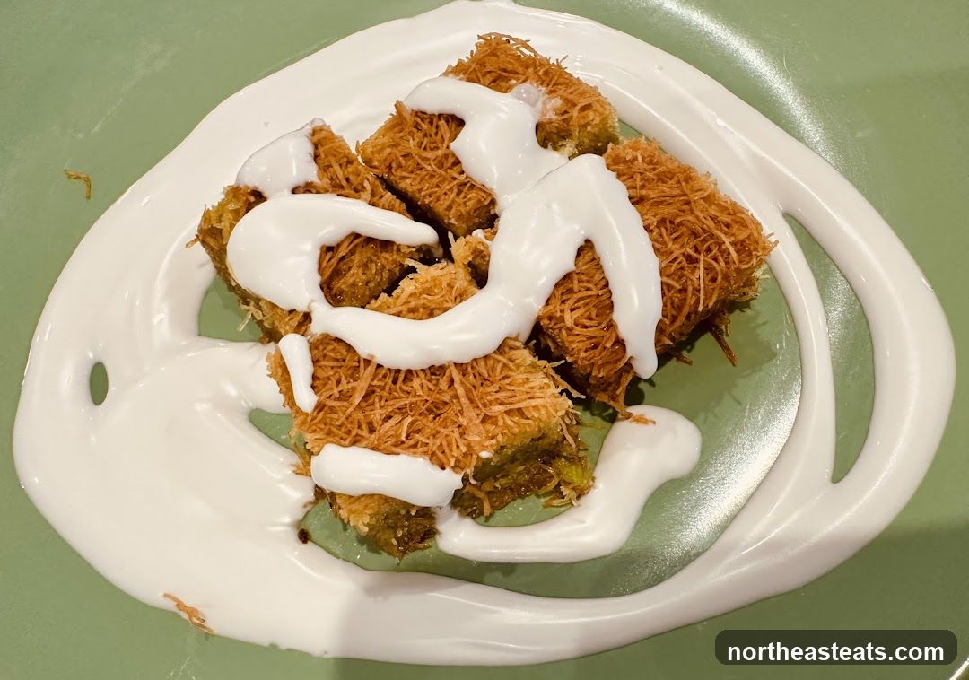 Dessert with Cream