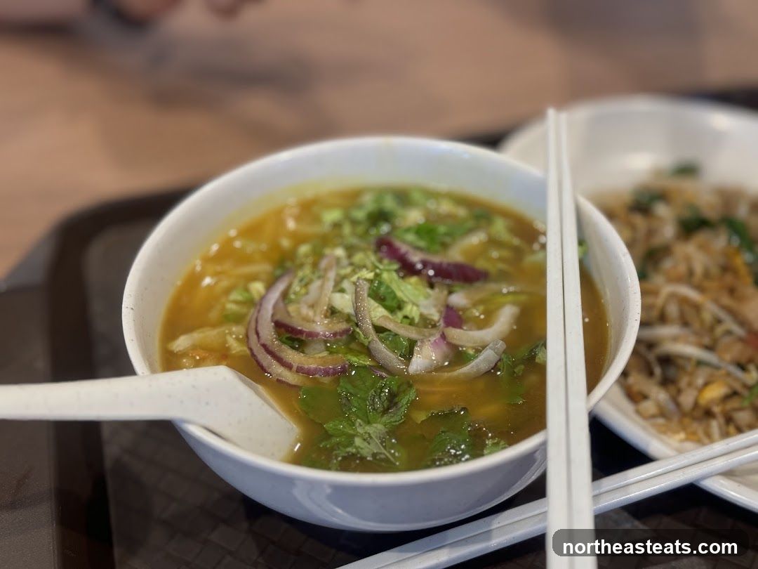 Noodle Soup and Stir-Fried Noodles