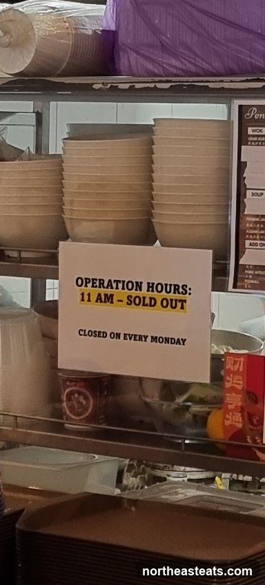 Operation Hours Sign