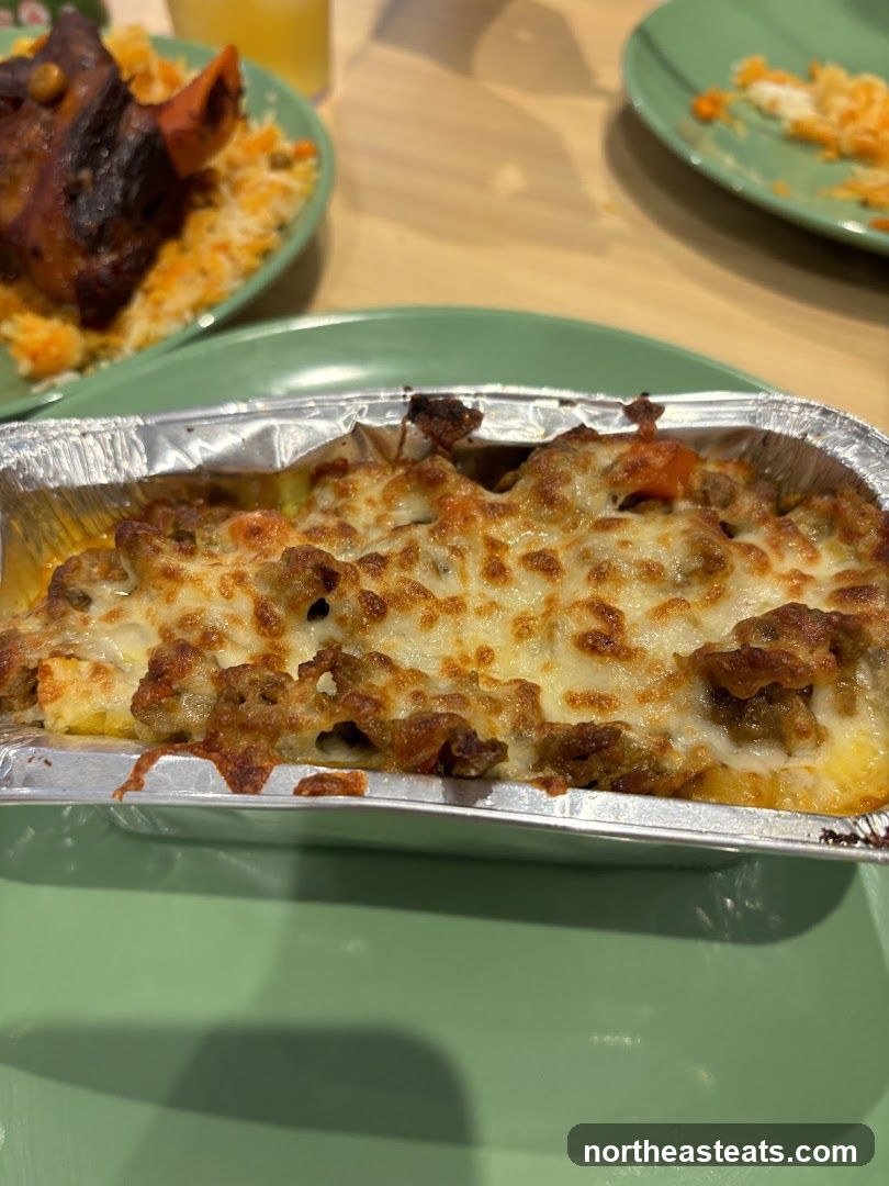Baked Dish with Cheese