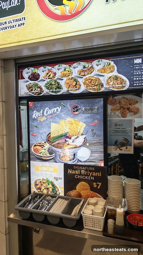 Food Stall Display