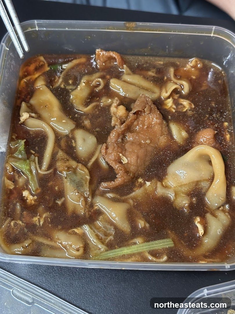 Beef noodle soup