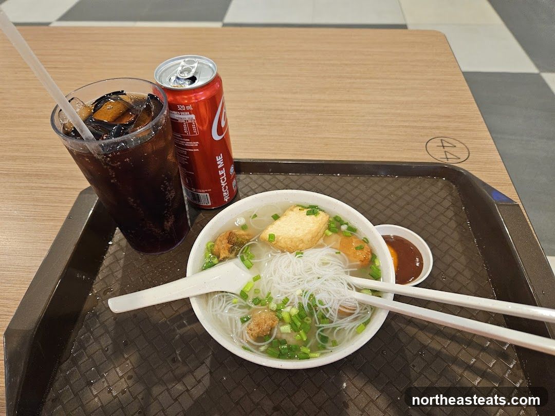 Noodle Soup and Drink