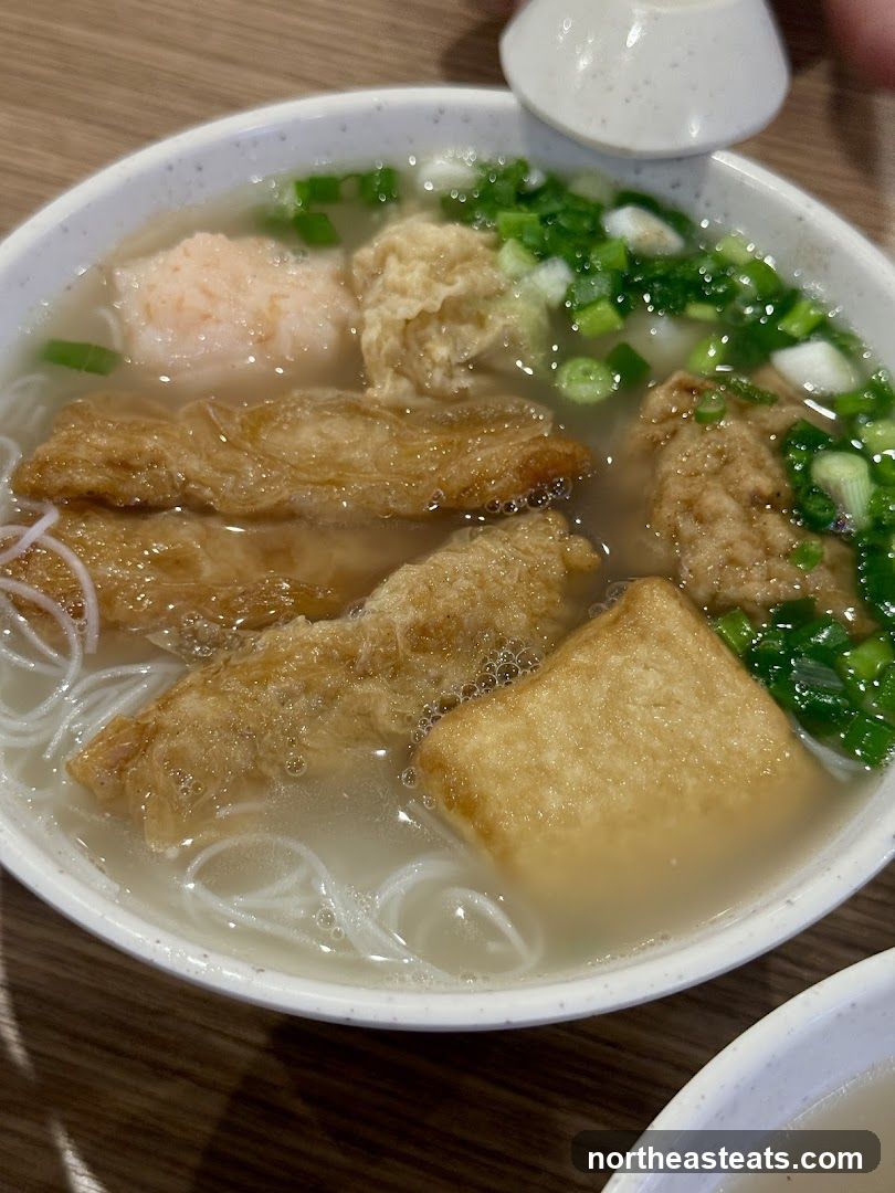 Noodle Soup with Various Toppings