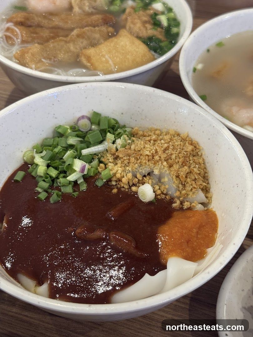 Noodles with Toppings