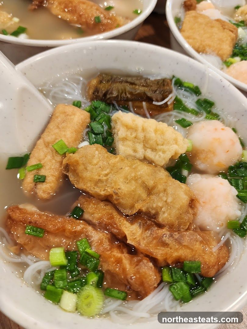 Noodle Soup with Various Toppings