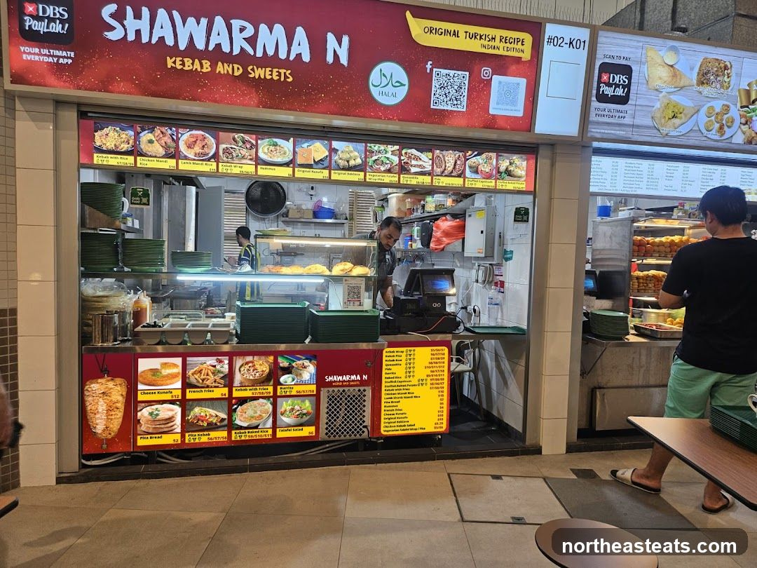 Shawarma N Kebab and Sweets Stall