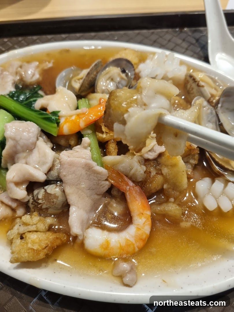 Seafood and Pork Noodles