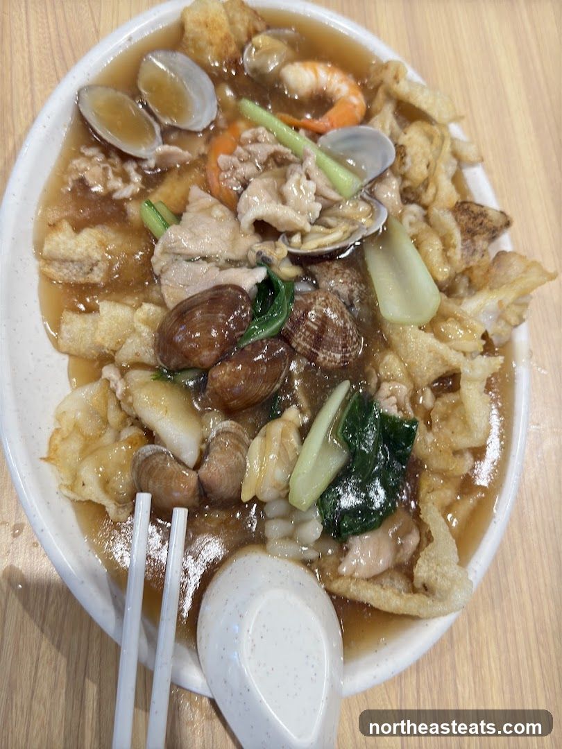 Seafood and Pork Noodles