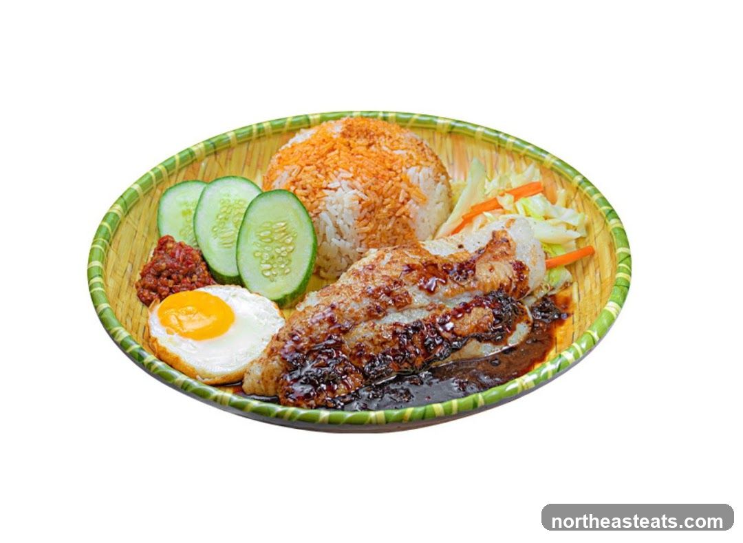 Fish and Rice Platter