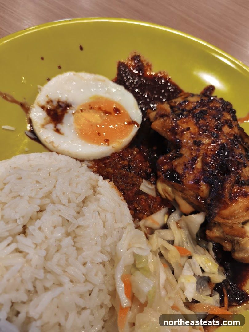 Chicken Rice with Egg