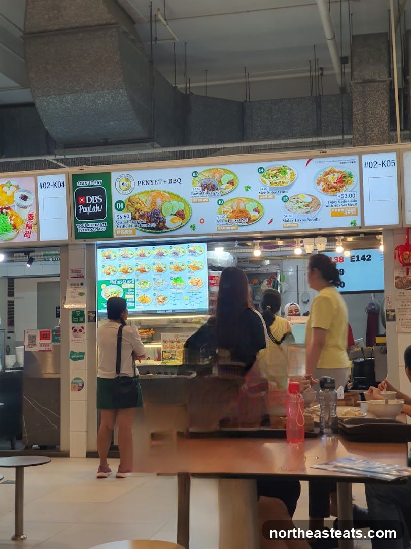 Food Stall Menu
