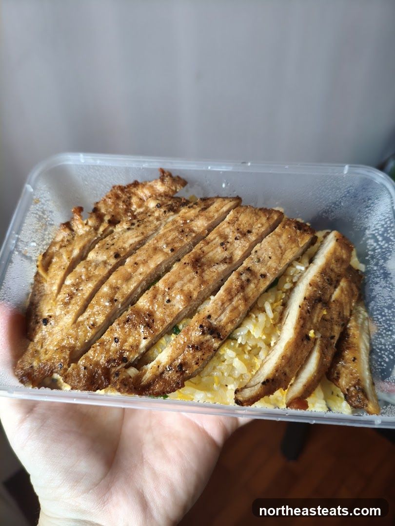Pork Chop with Fried Rice