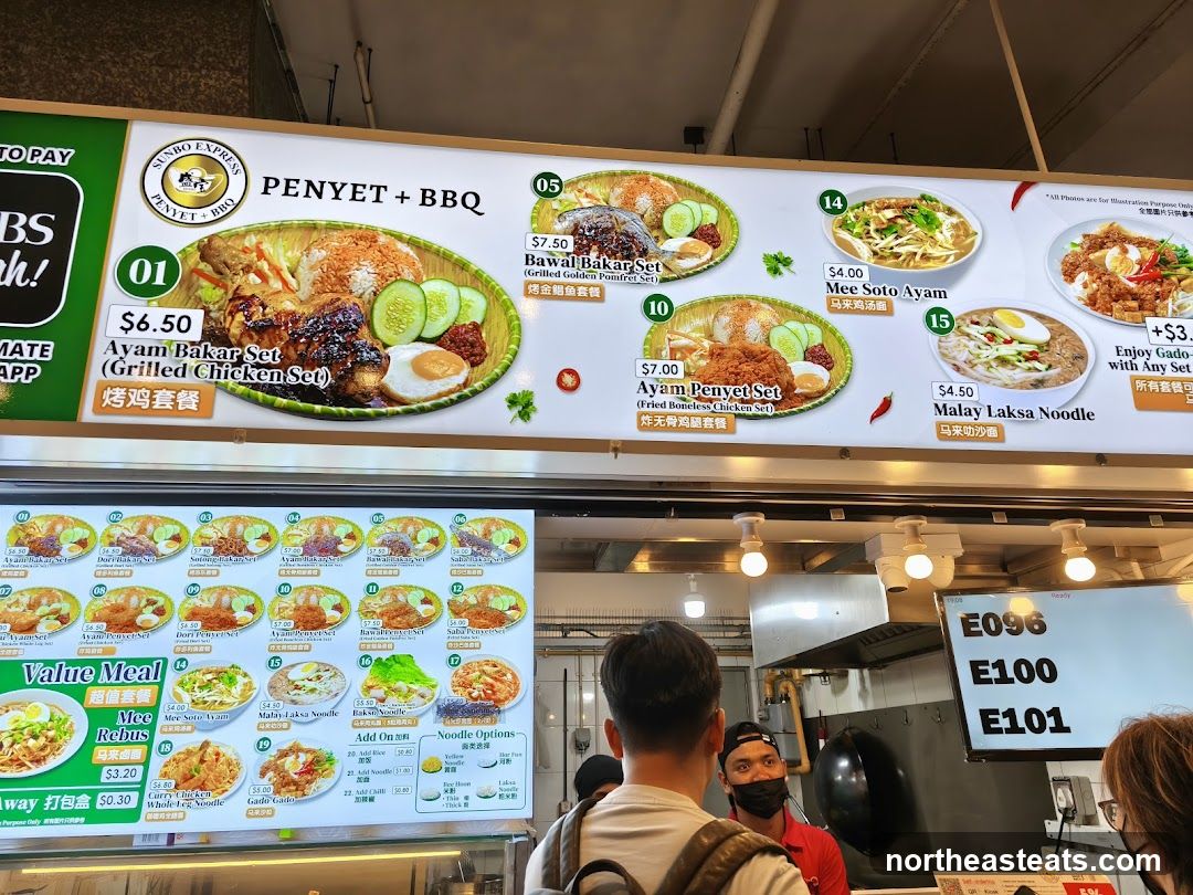 Food Stall Menu