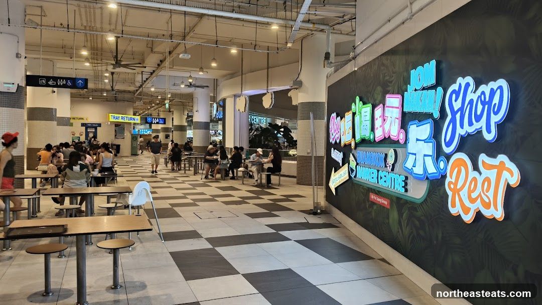 Food Court with Signage