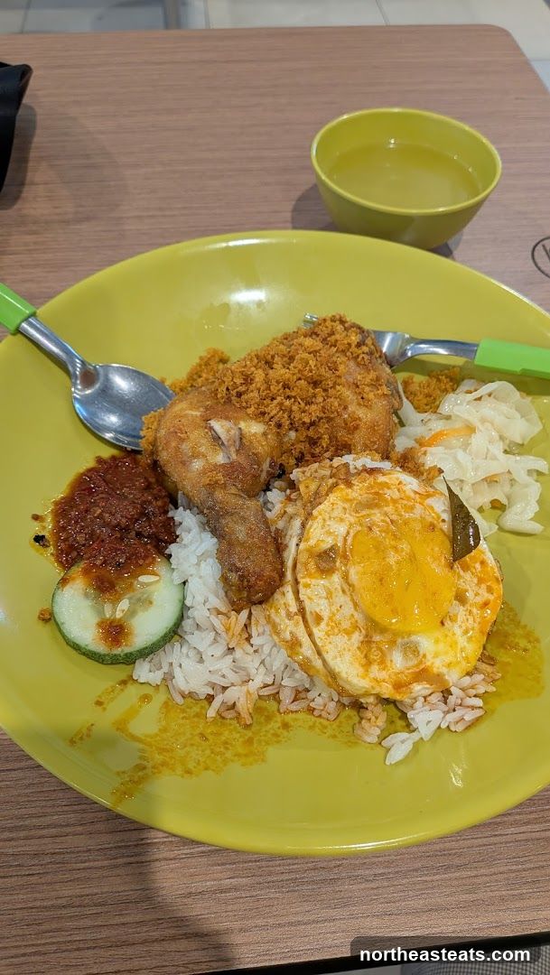 Fried Chicken Rice Plate