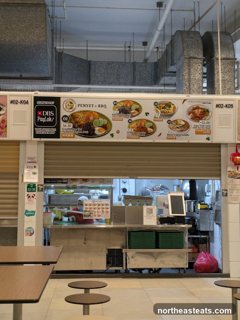 Food Stall Menu