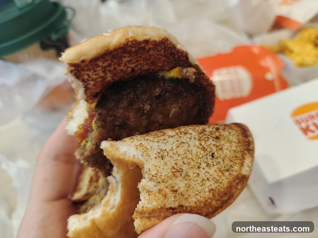 Burger and Fries