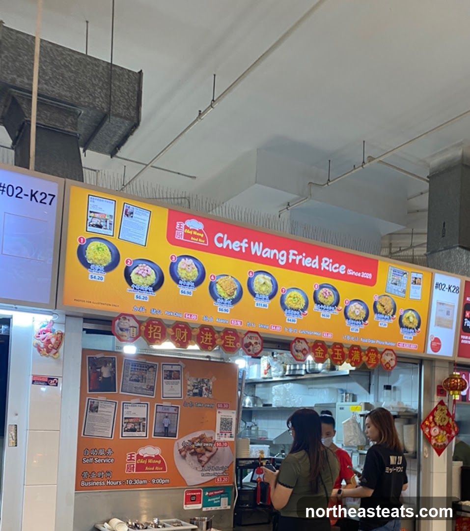 Chef Wang Fried Rice Stall
