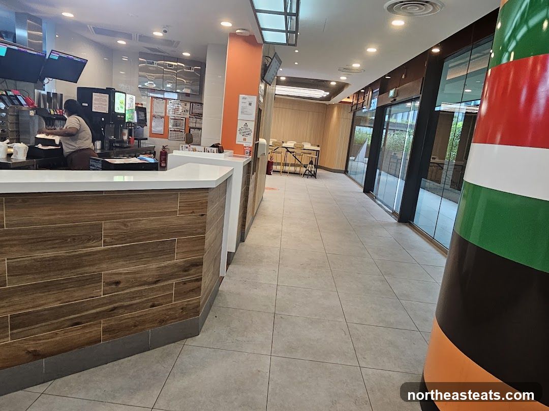 Fast Food Restaurant Interior