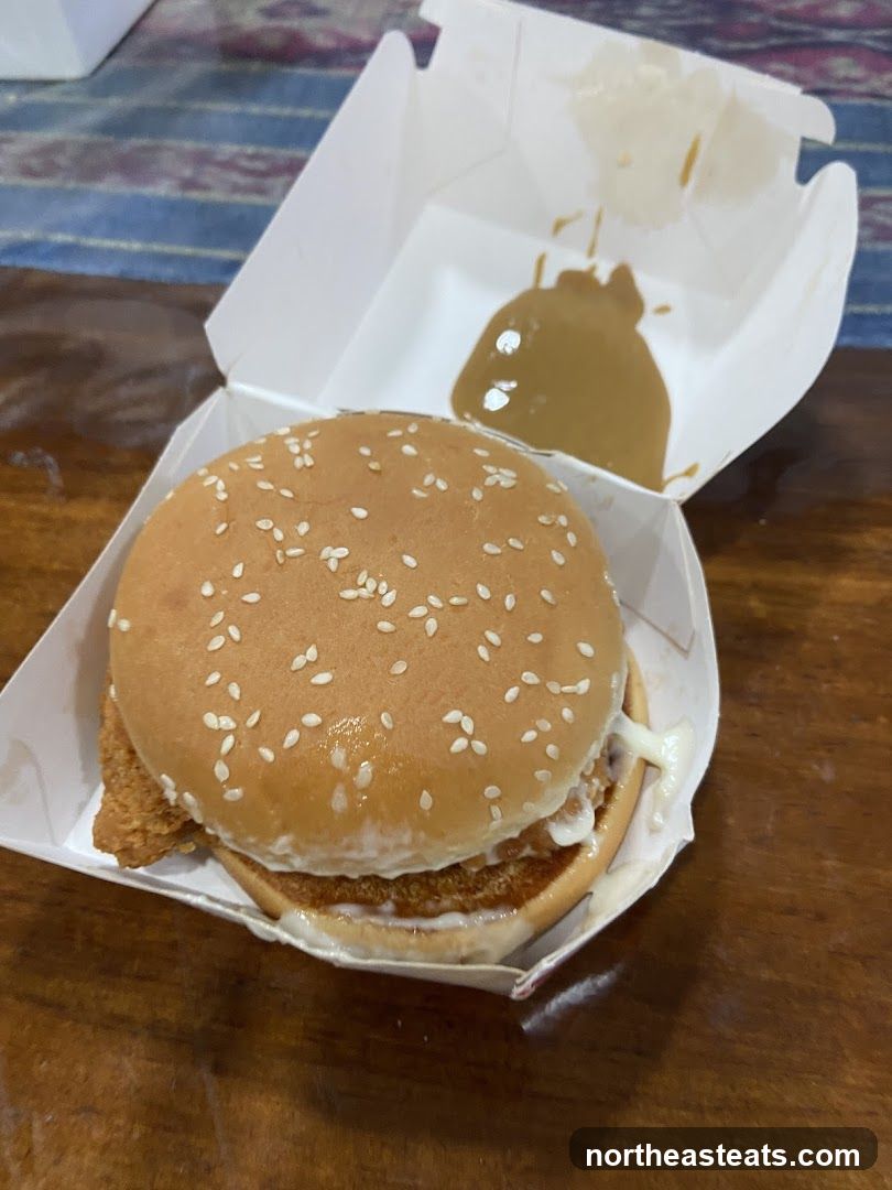Burger and Sauce