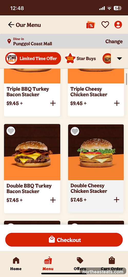 Our Menu