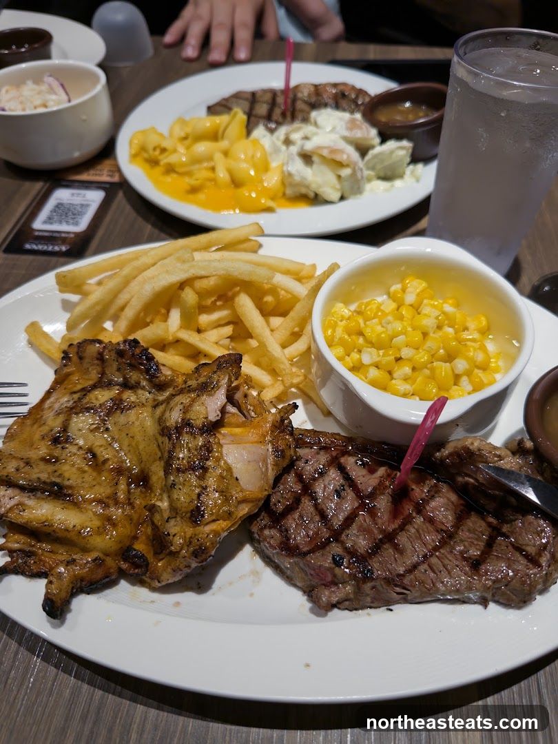 Steak and Chicken Dinner