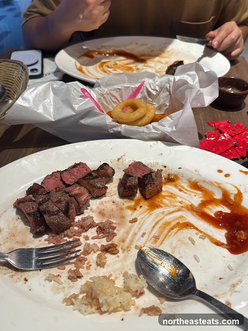 Steak Dinner Remnants