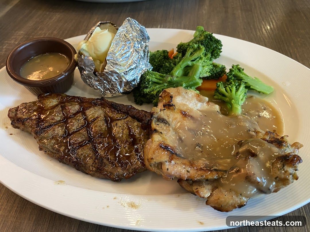 Steak and Chicken Dinner