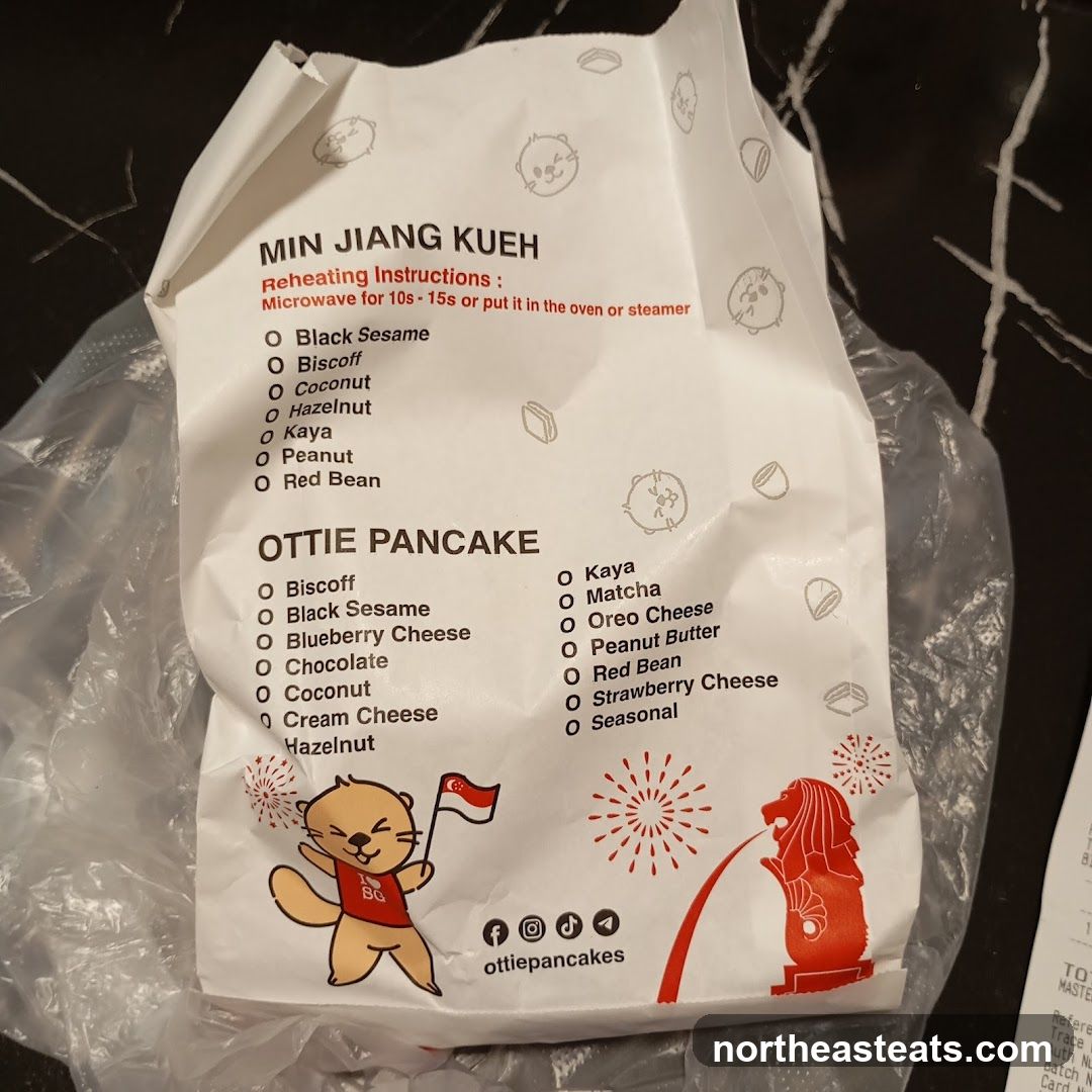 Ottie Pancakes Menu