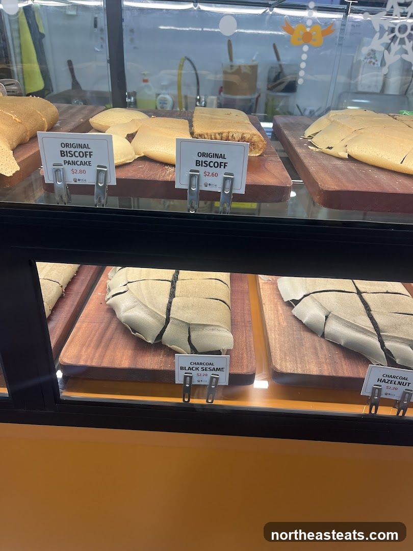 Pancakes in a Display Case