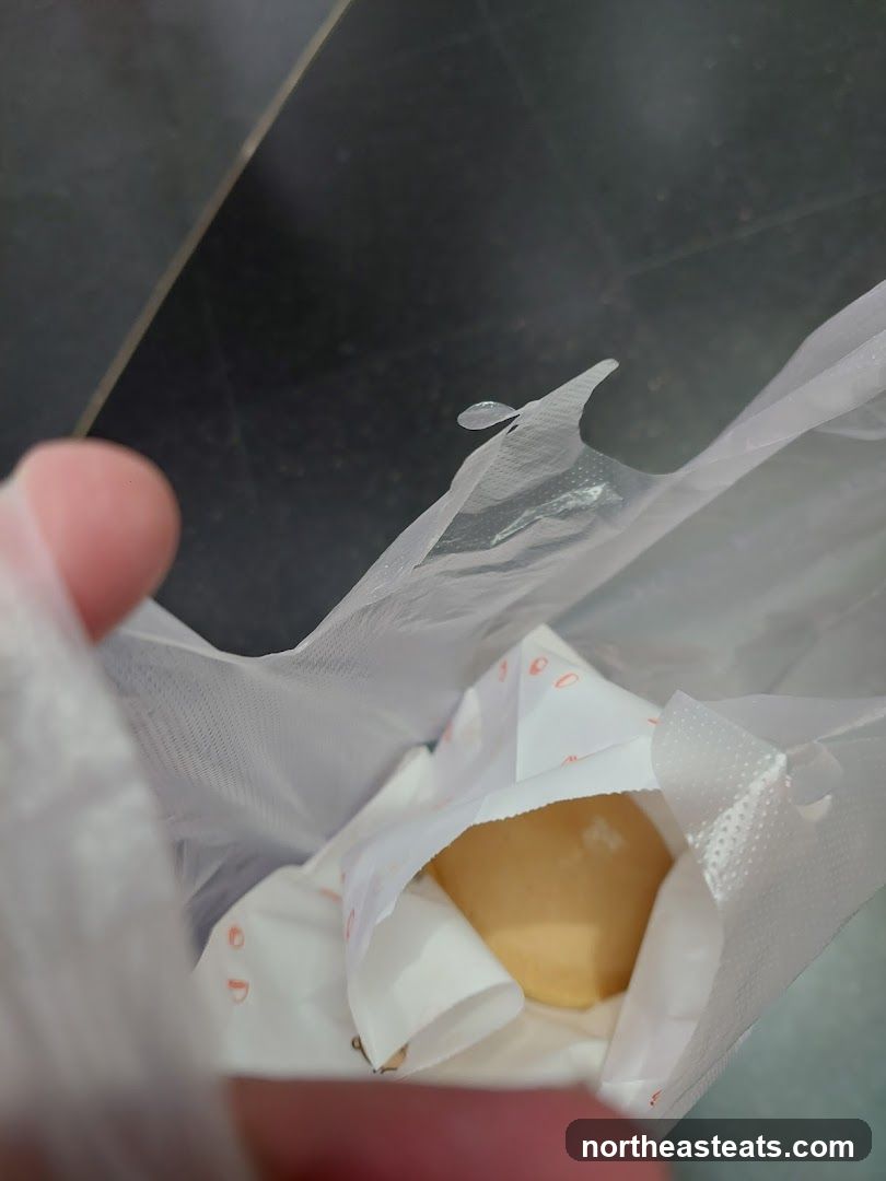 Pastry in a bag
