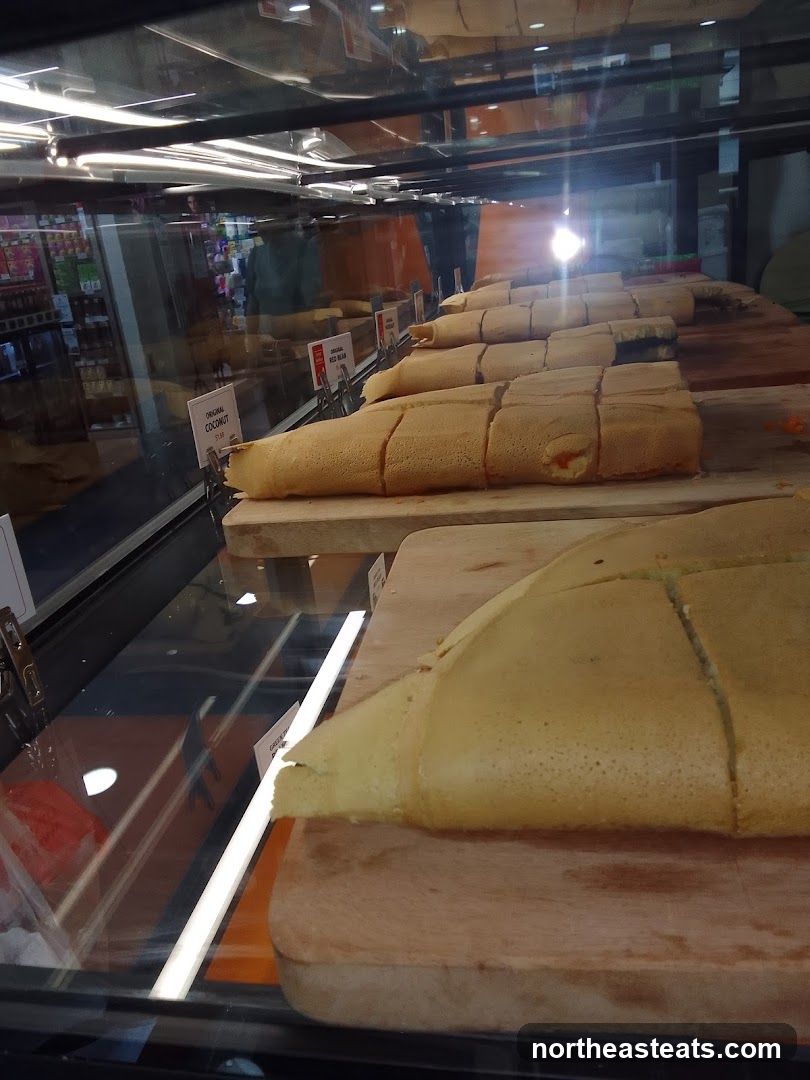 Pancakes in a Display Case