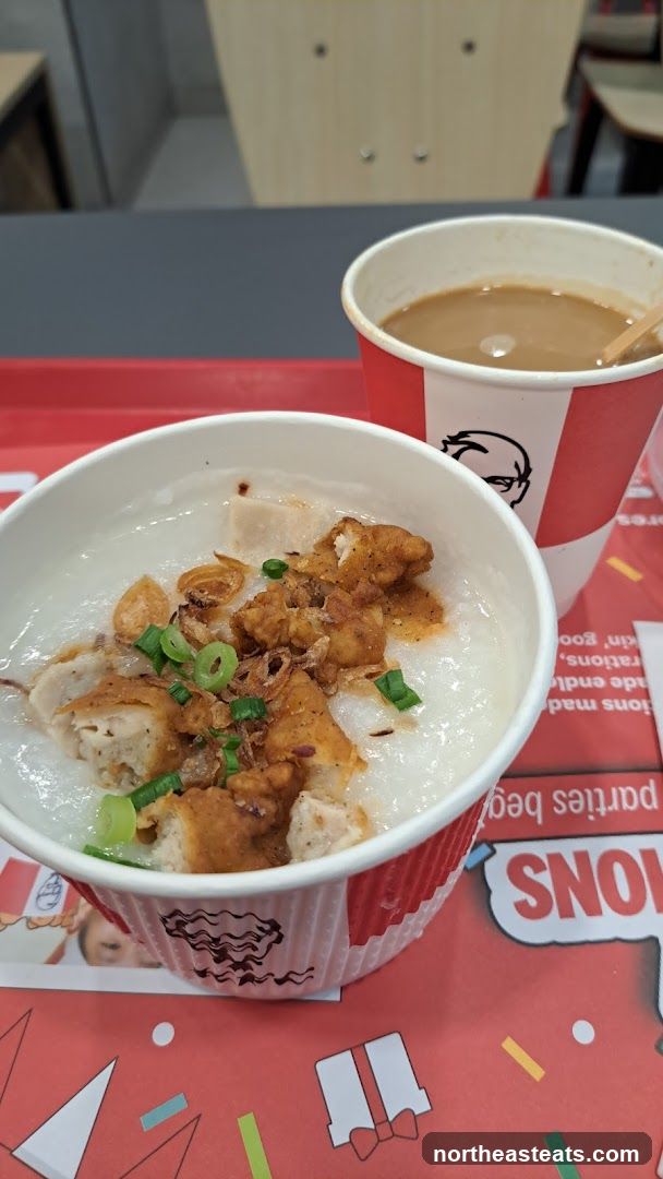 KFC Porridge and Coffee
