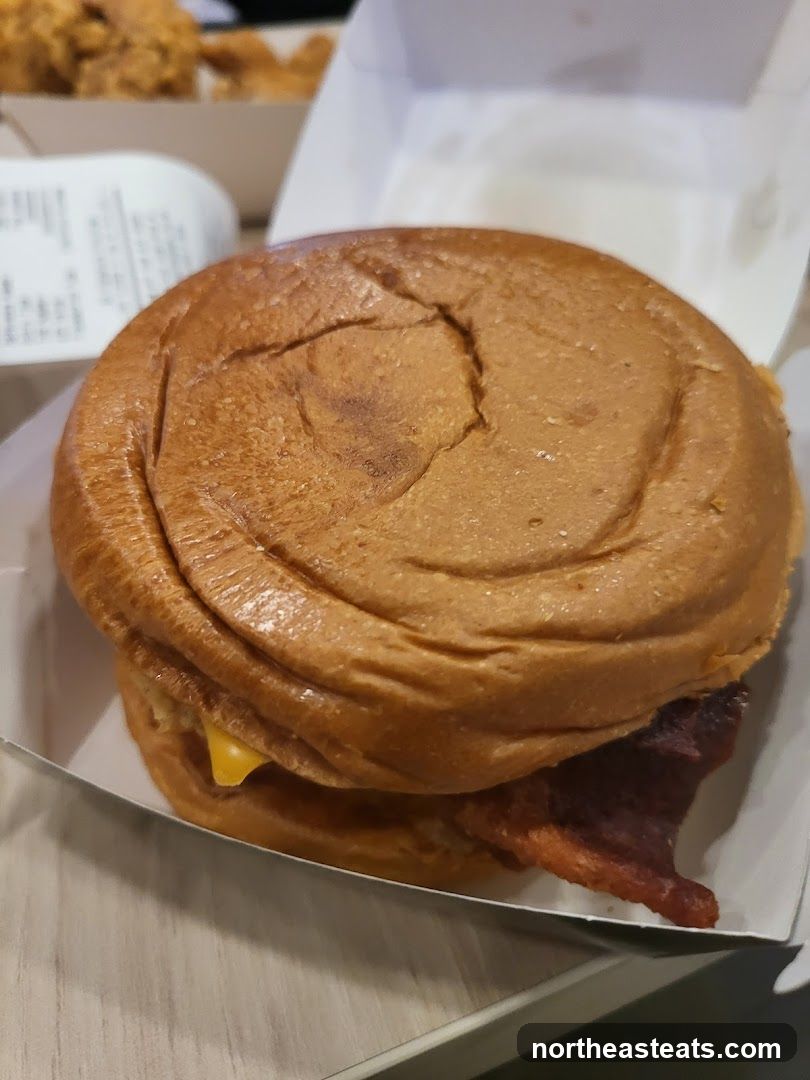 Burger with Bacon and Cheese