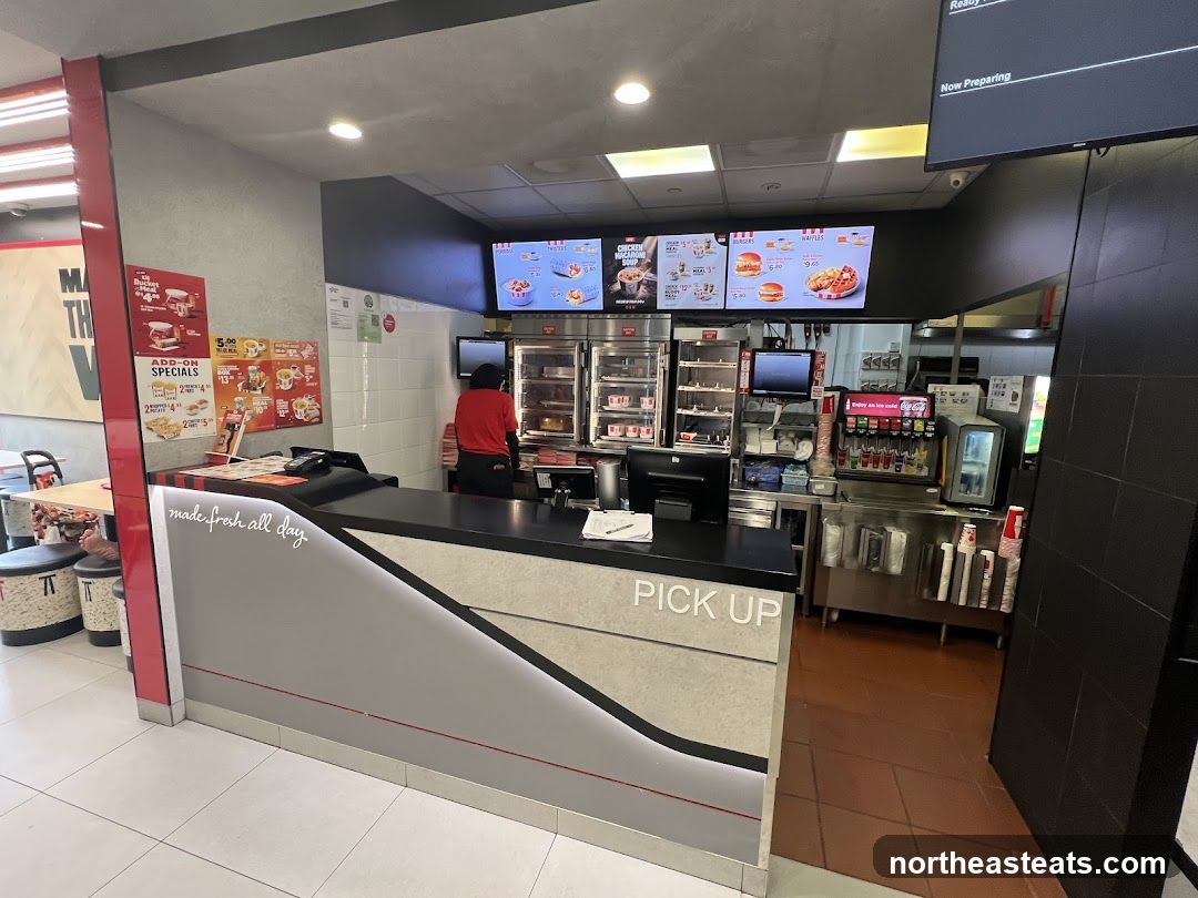 Fast Food Restaurant Counter