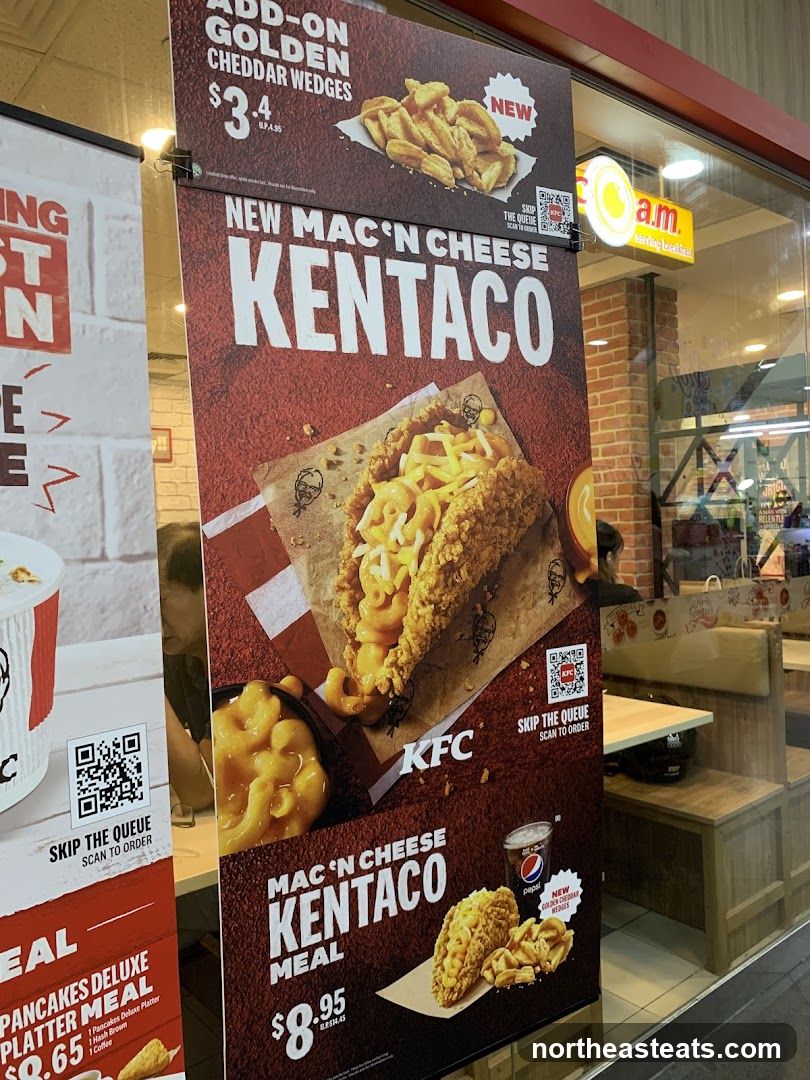 KFC Mac 'n Cheese Kentaco Advertisement