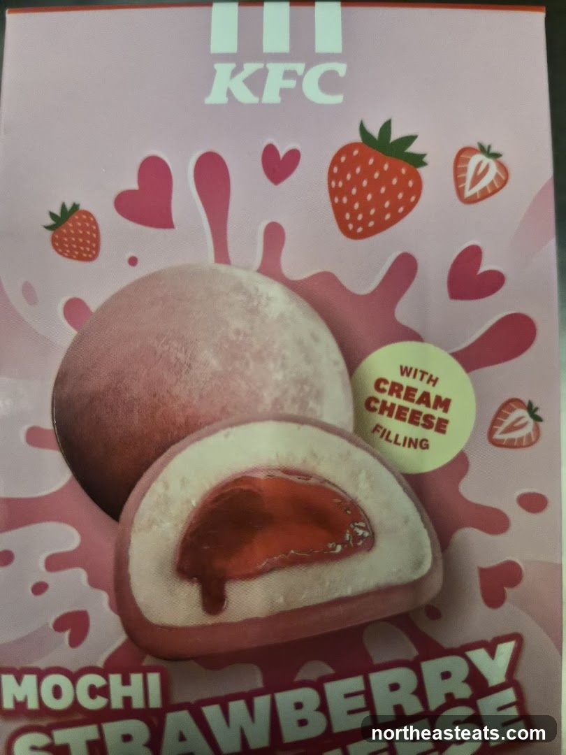 KFC Strawberry Mochi