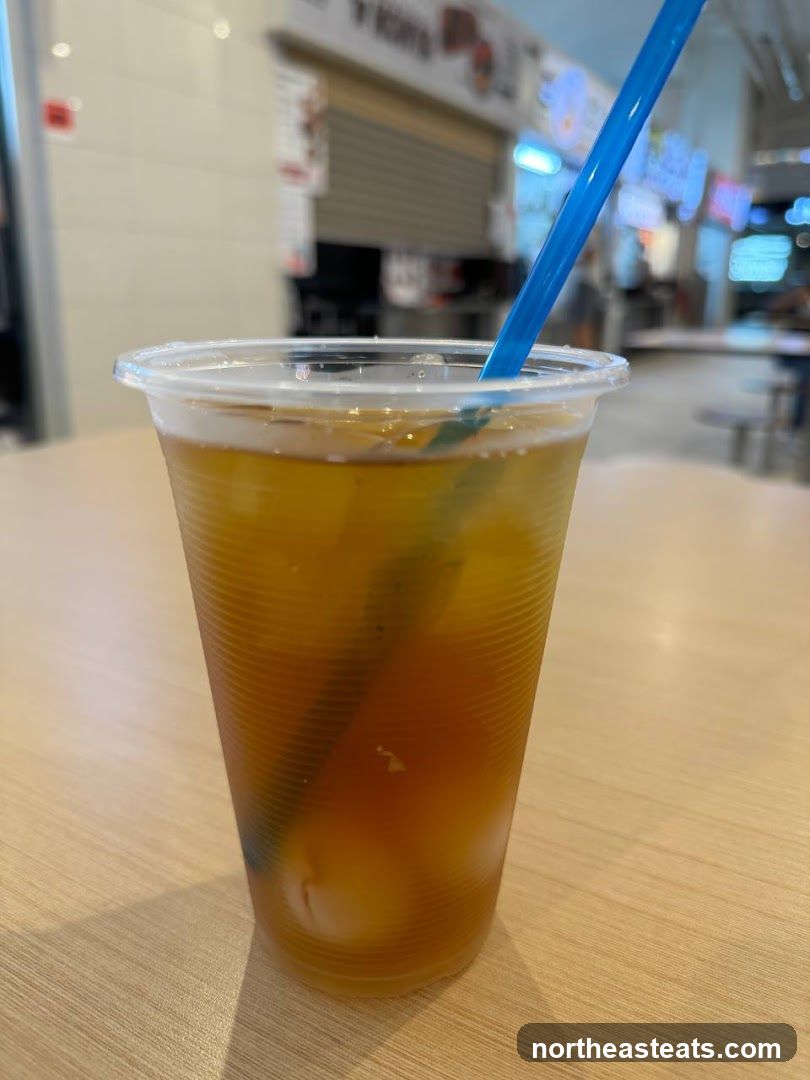 Iced Tea with Lychee