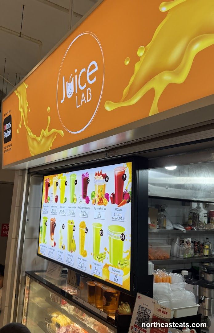Juice Lab Menu