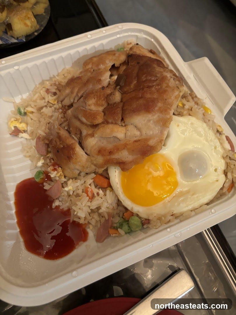 Fried Rice with Chicken and Egg