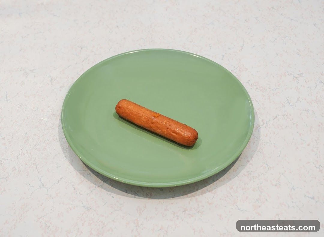 Hot Dog on a Plate