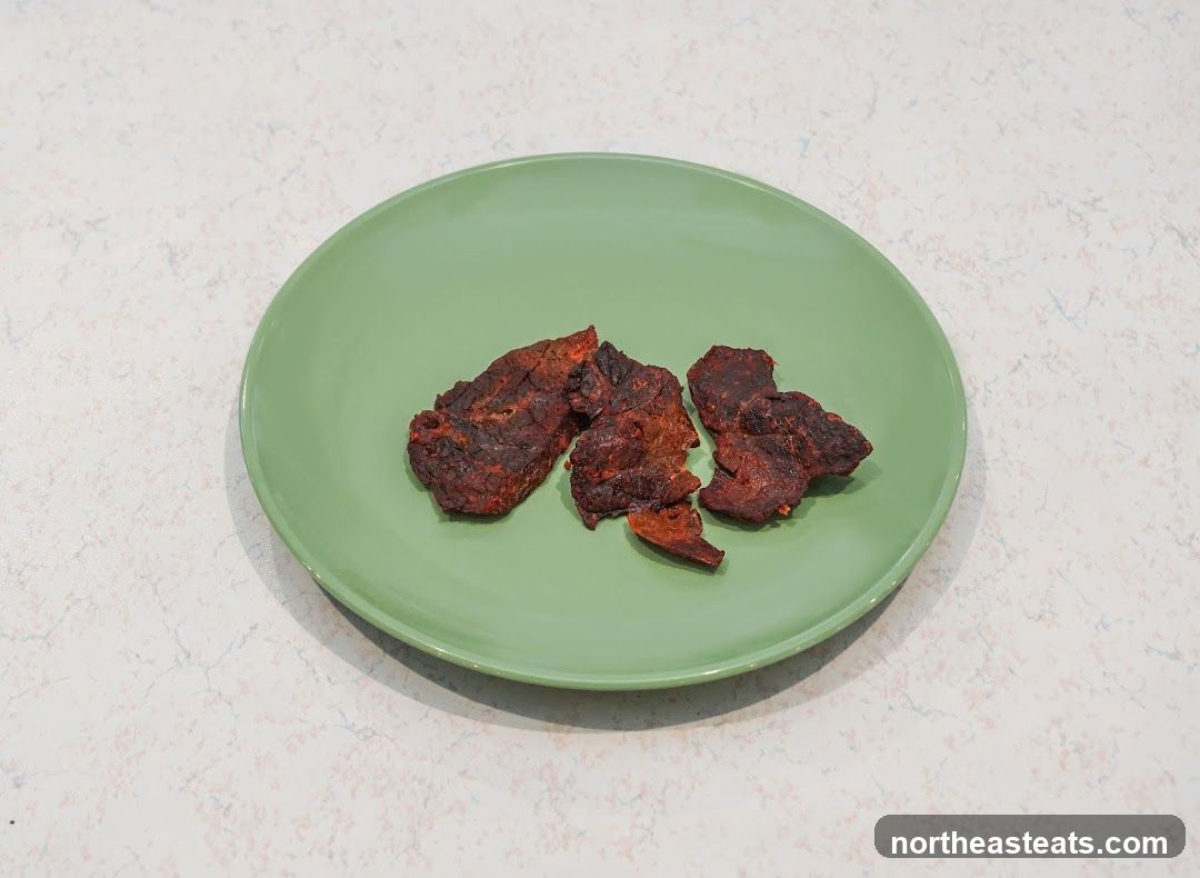 Beef Jerky on a Plate