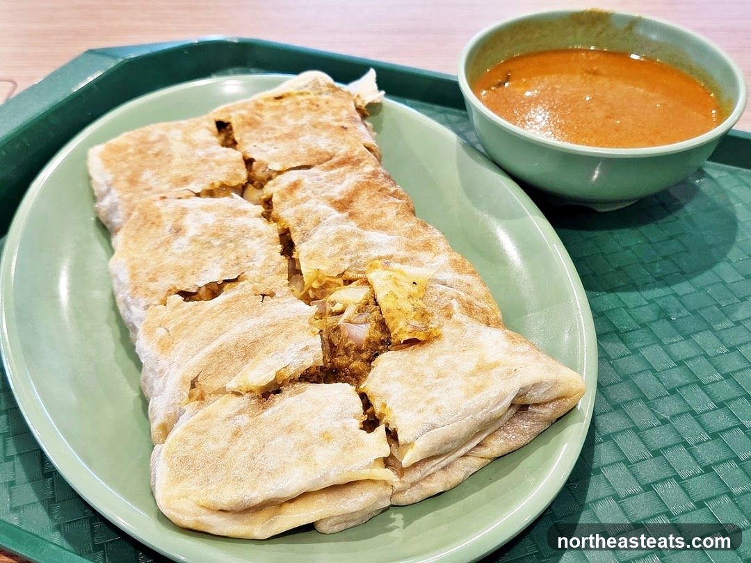 Roti Prata with Curry