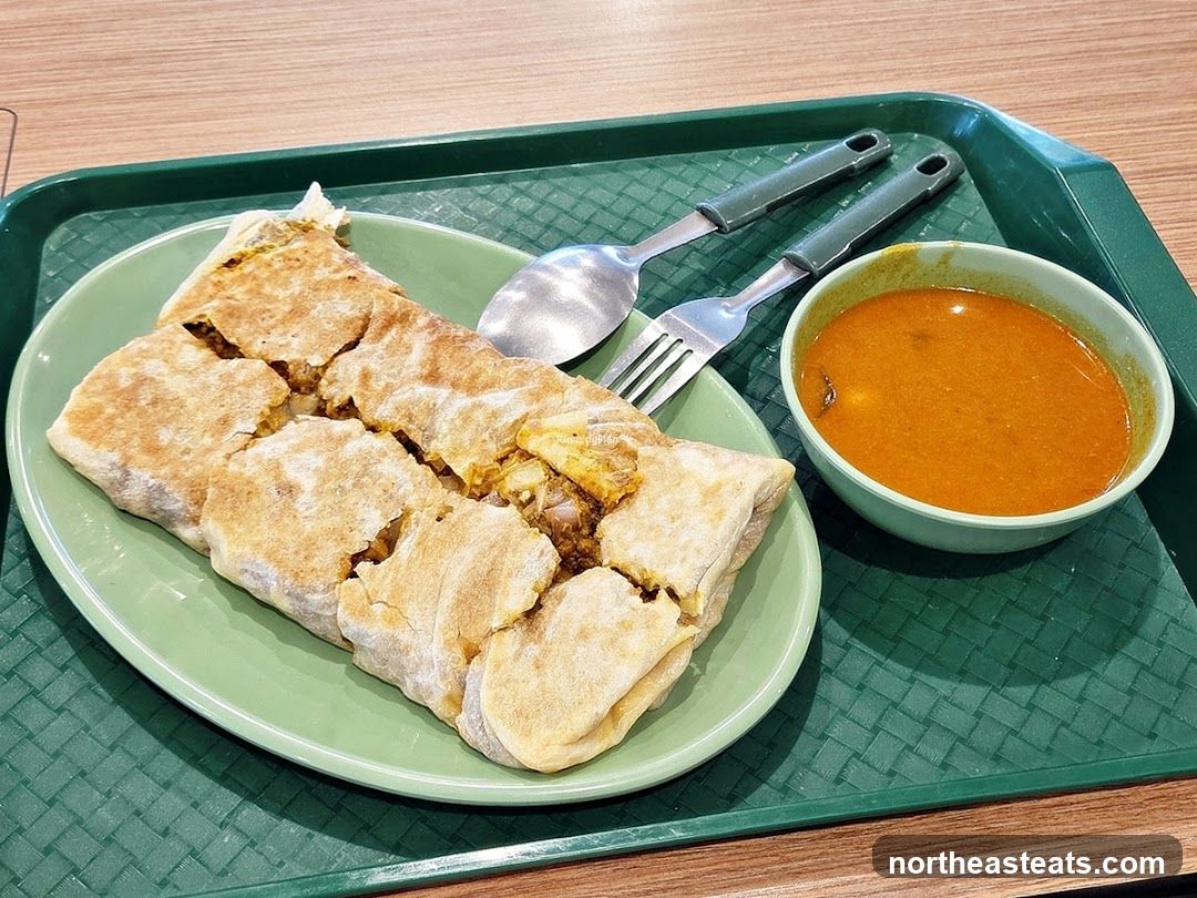 Murtabak with Curry
