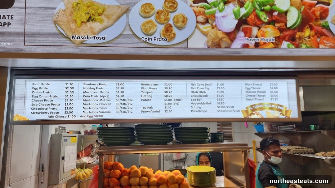 Al Yusra Muslim Food Menu