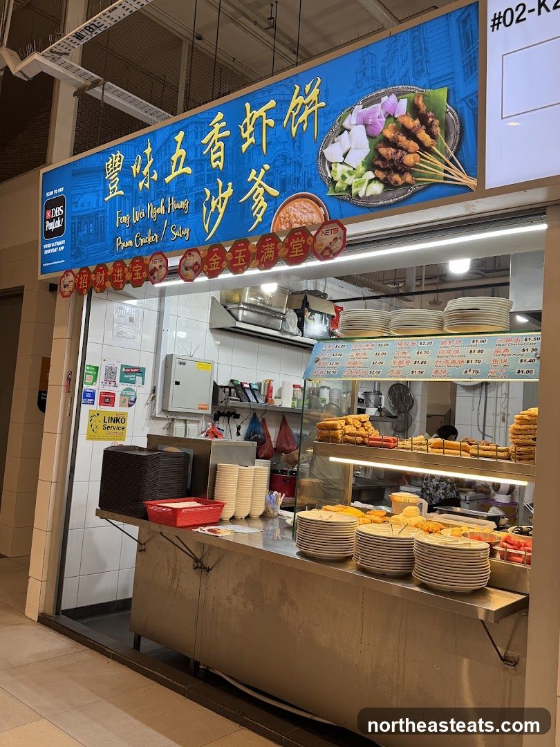 Feng Wei Ngoh Hiang Prawn Cracker/Satay