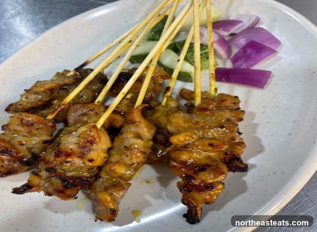 Chicken Satay Skewers