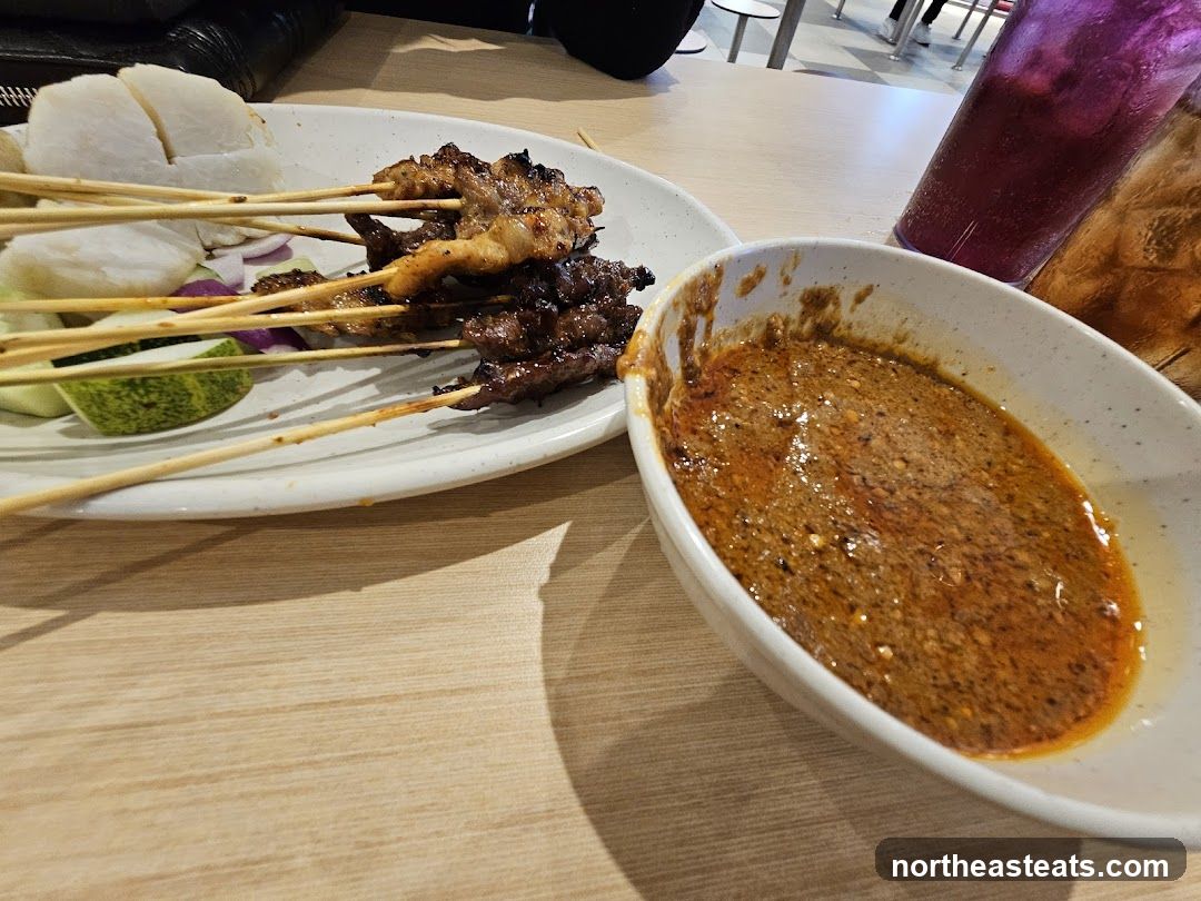 Satay with Peanut Sauce