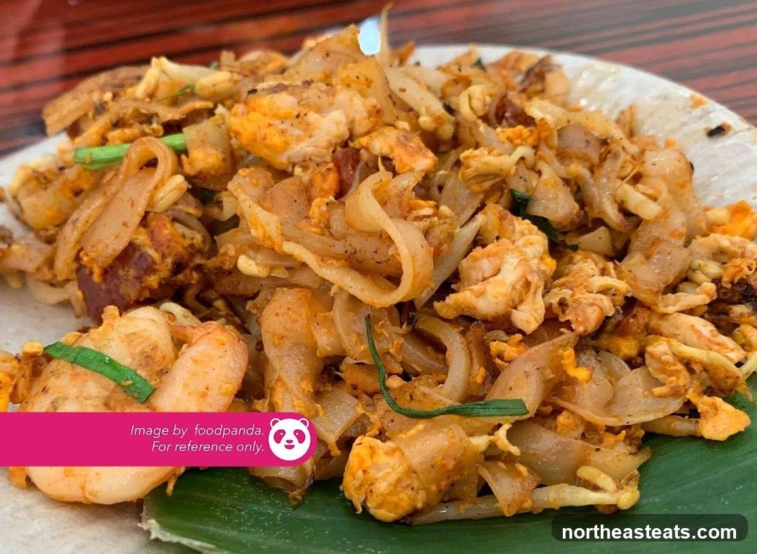 Stir-fried Noodles with Shrimp